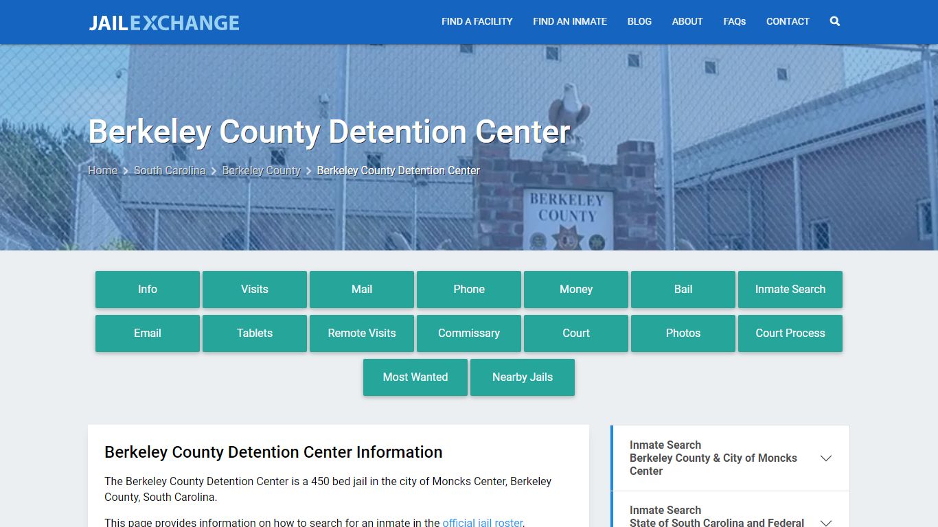 Berkeley County Detention Center - Jail Exchange